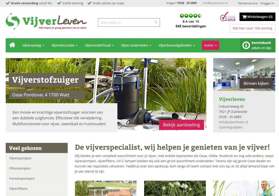 www.vijverleven.nl
